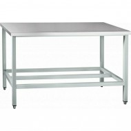 Стол островной ABAT (АБАТ) СПРО-7-2 столешница - нерж., каркас - краш. сталь 21000080988